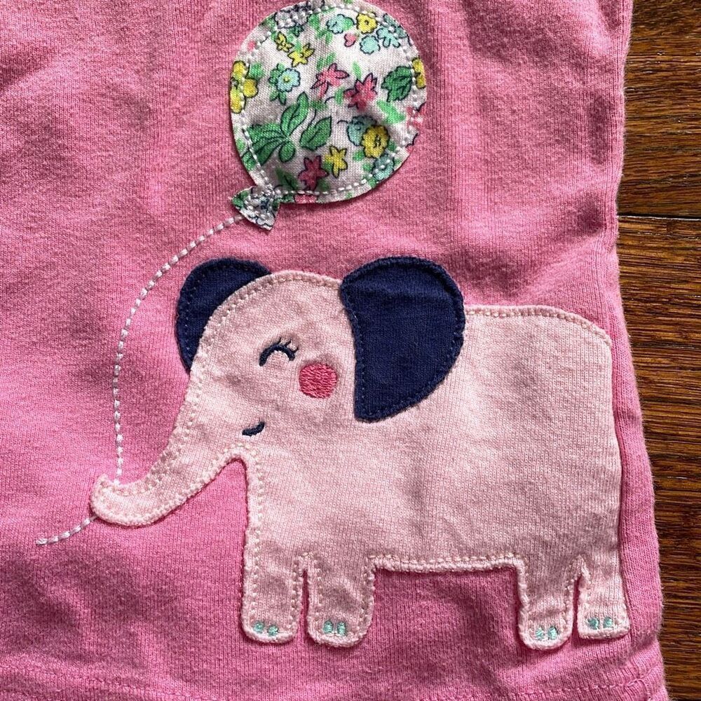 Carter’s 12m Floral Elephant Matching Set - Picture 2 of 3